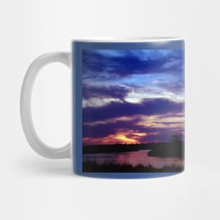 Namibian Angolan Border Sunset #1 Mug